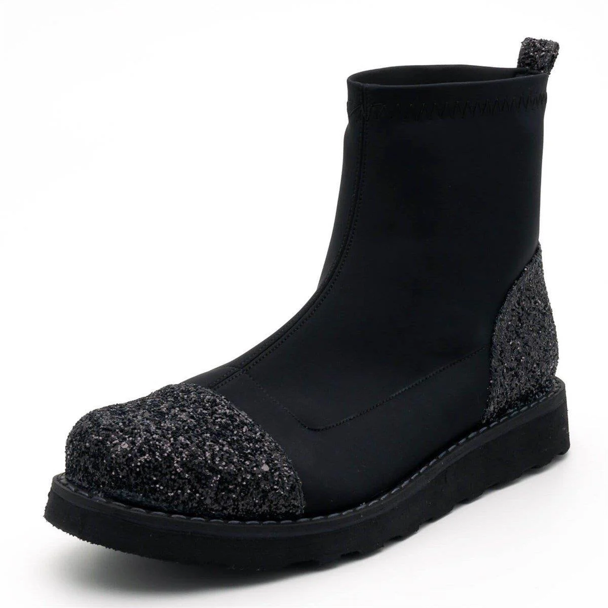 Büyük Numara Rahat Streçli Kadın BOT 19273 siyah