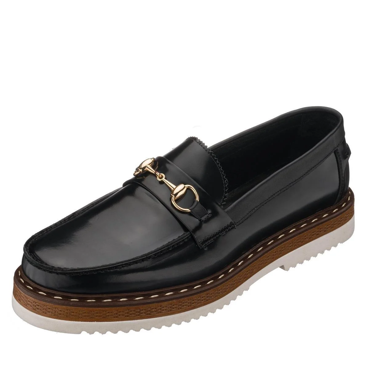 Büyük Numara Erkek Üst Kalite Erkek Ayakkabı - SNM1910 Siyah