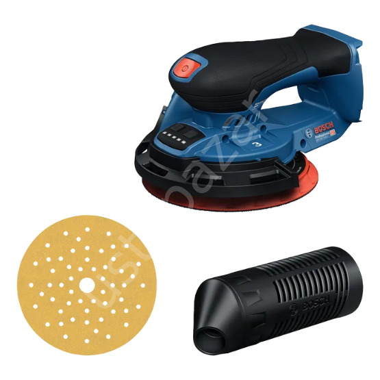 Bosch Professional GEX 18V-150-3 Akülü Eksantrik Zımpara Makinesi (Solo-Aküsüz) 0601372904